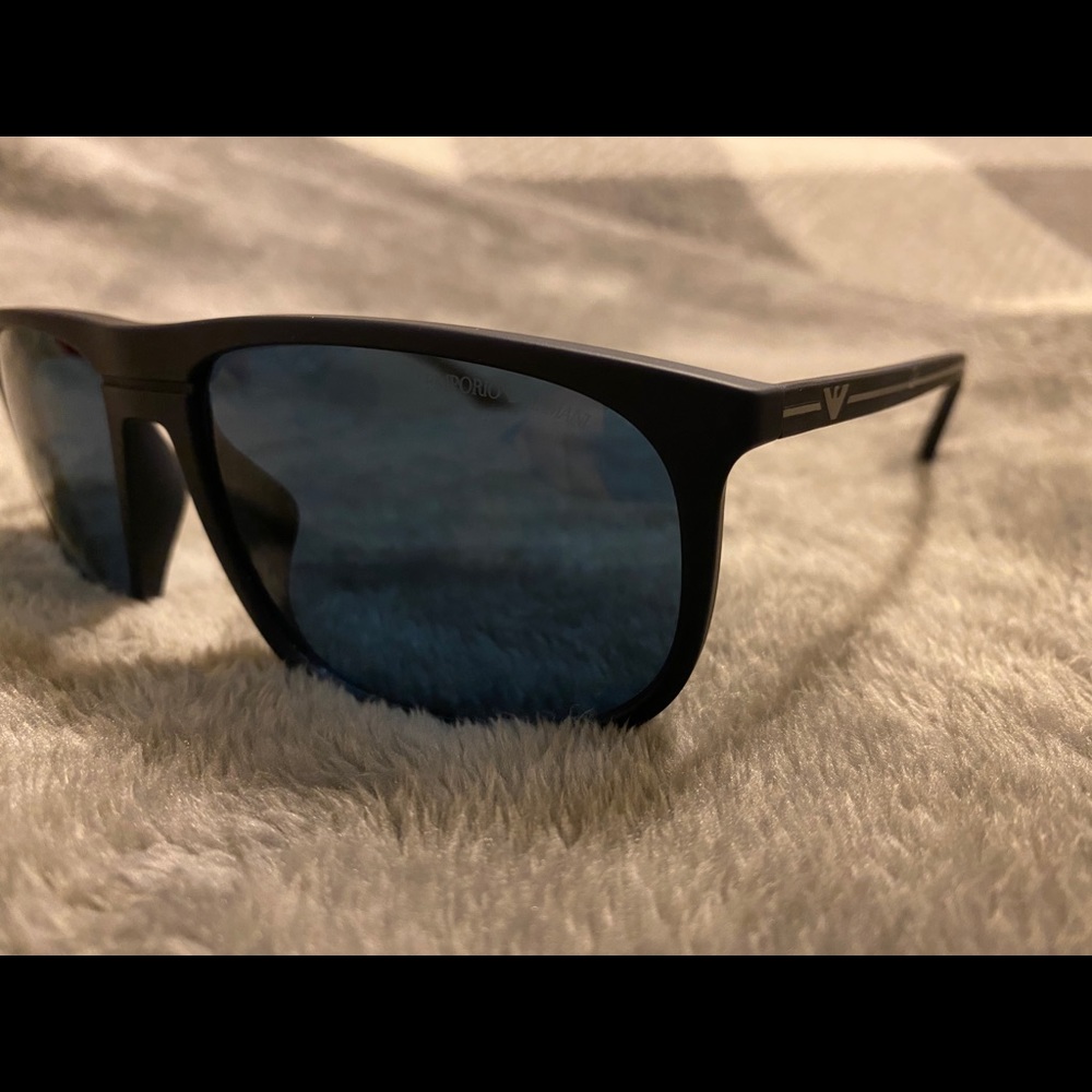 Emporio Armani Men’s Sunglasses - Black Rubber